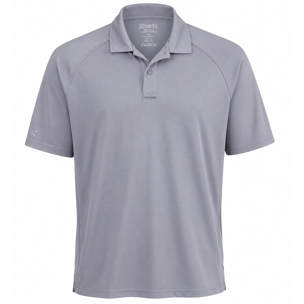 Vertx Polo Shirt Mens XL Light Gray Coldblack Tactical Performance‎ Gorpcore